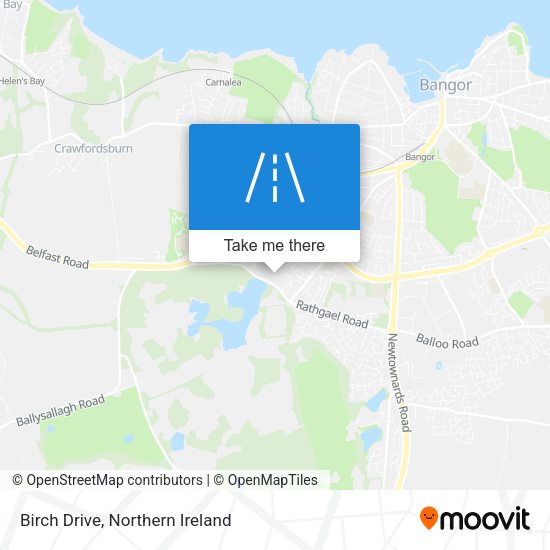 Birch Drive map