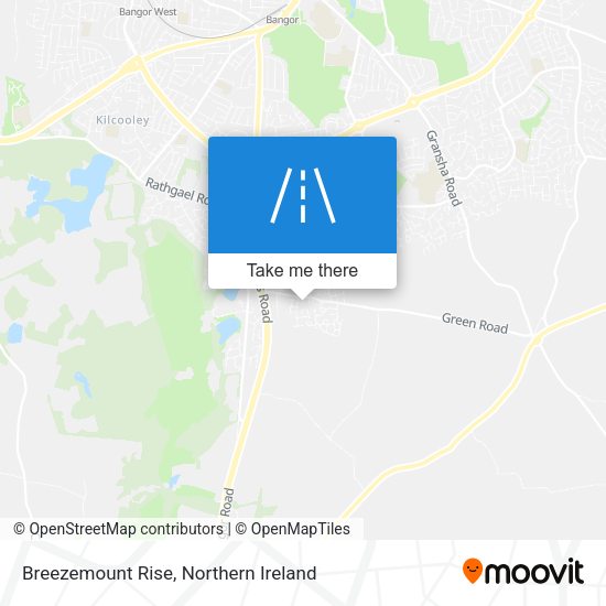 Breezemount Rise map