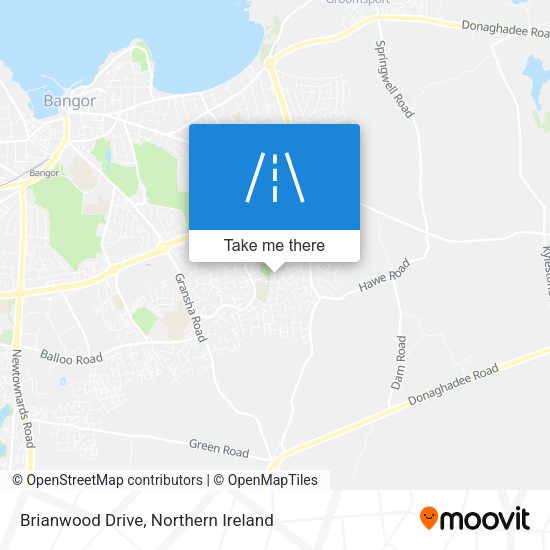Brianwood Drive map
