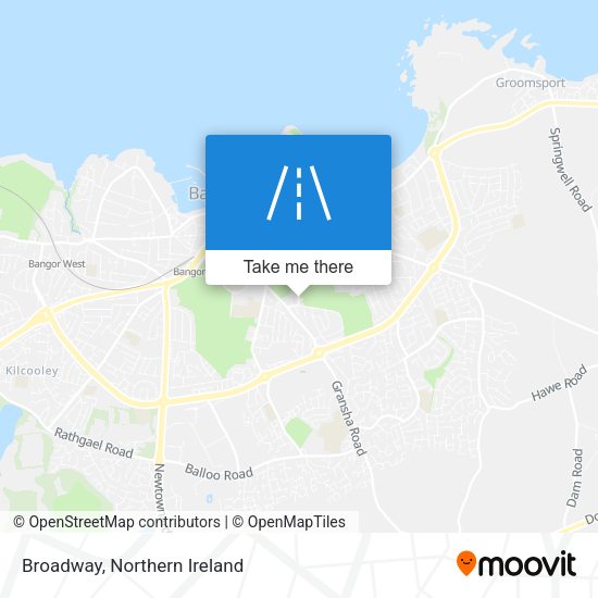 Broadway map