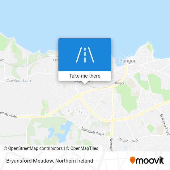 Bryansford Meadow map
