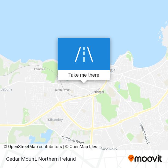 Cedar Mount map
