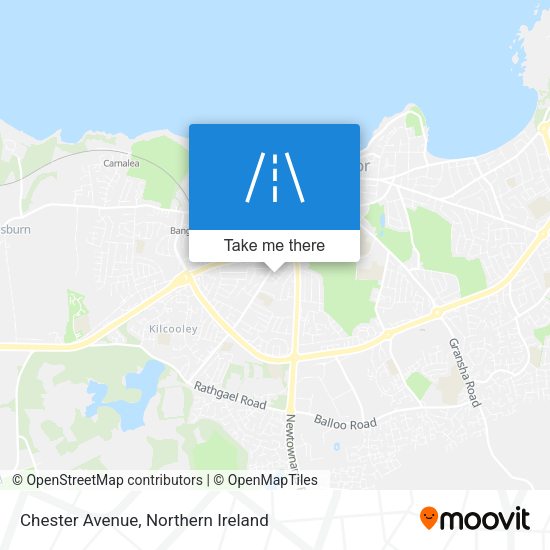 Chester Avenue map