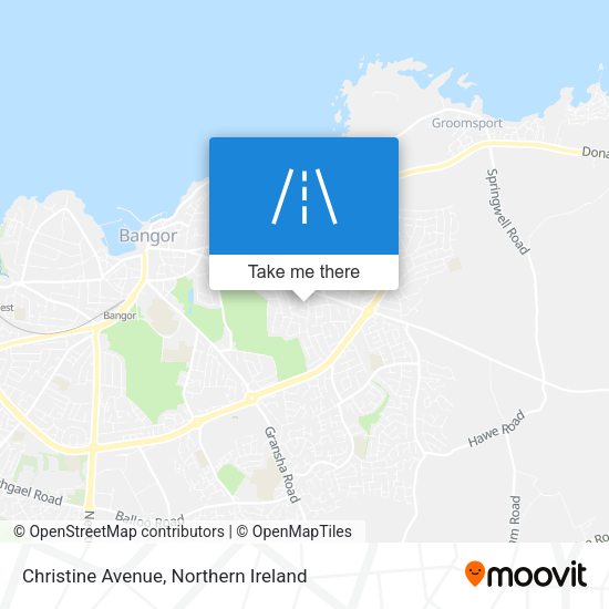 Christine Avenue map
