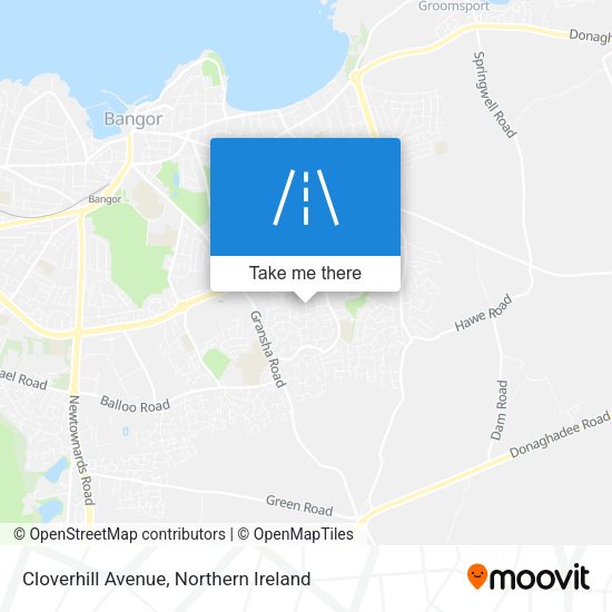 Cloverhill Avenue map