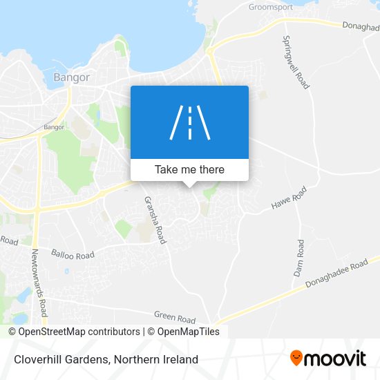 Cloverhill Gardens map