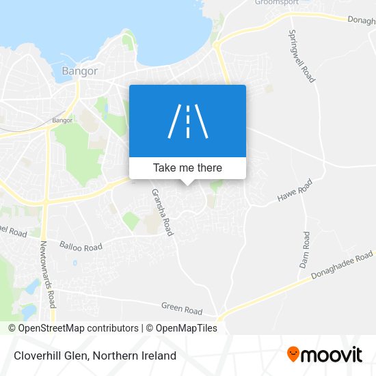Cloverhill Glen map