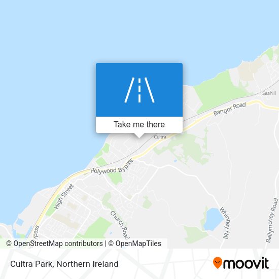 Cultra Park map