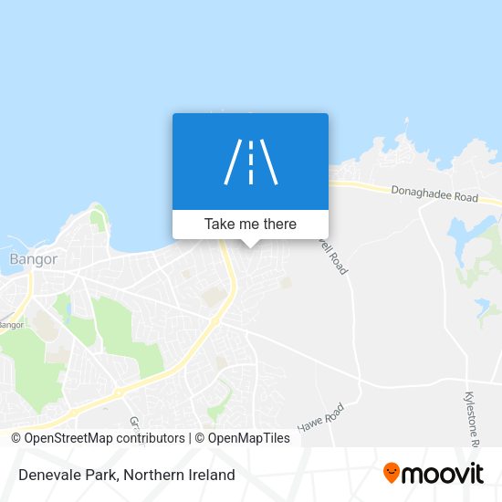 Denevale Park map