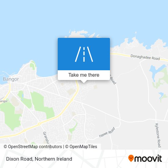 Dixon Road map