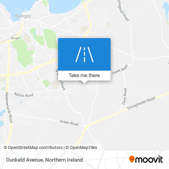 Dunkeld Avenue map