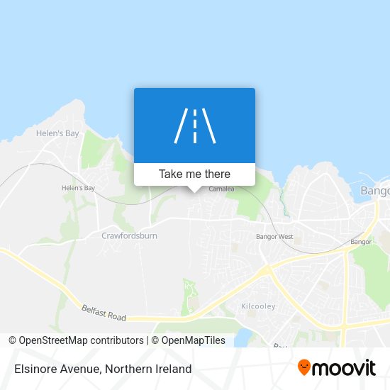 Elsinore Avenue map