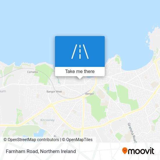 Farnham Road map