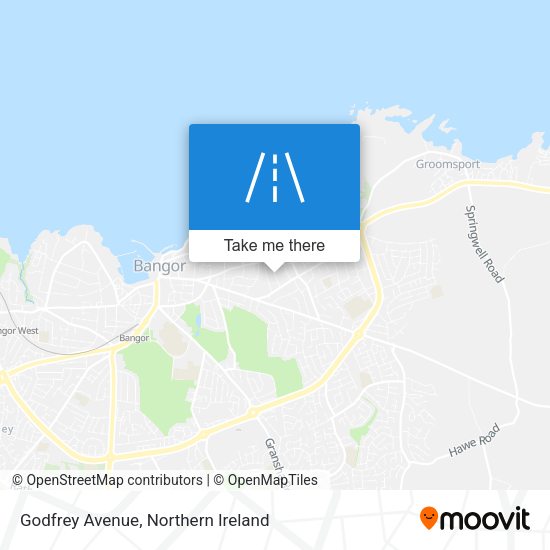 Godfrey Avenue map