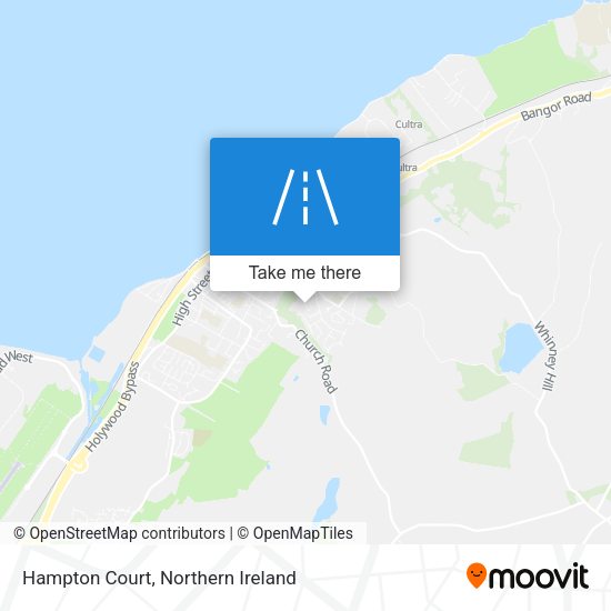 Hampton Court map