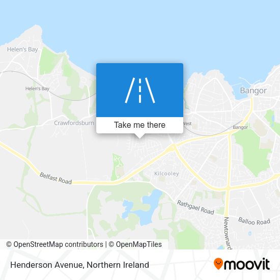 Henderson Avenue map