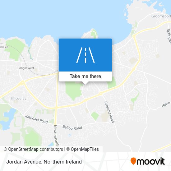 Jordan Avenue map