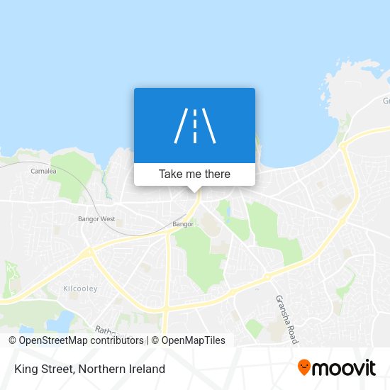 King Street map