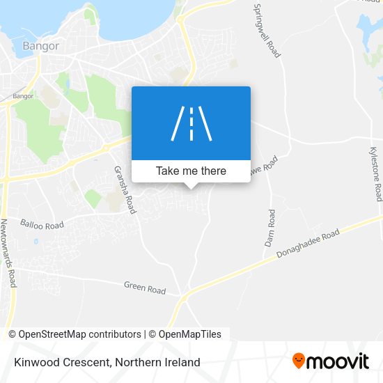 Kinwood Crescent map