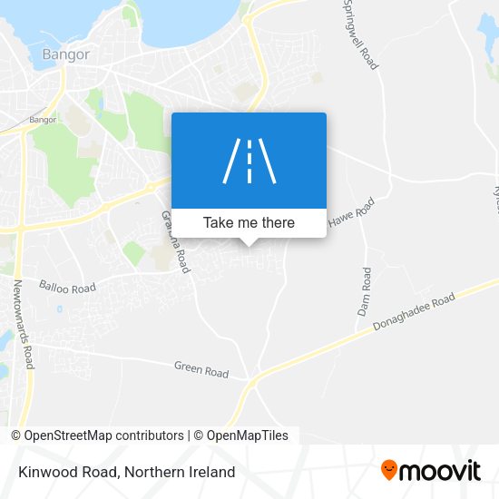 Kinwood Road map