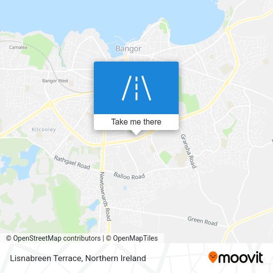 Lisnabreen Terrace map