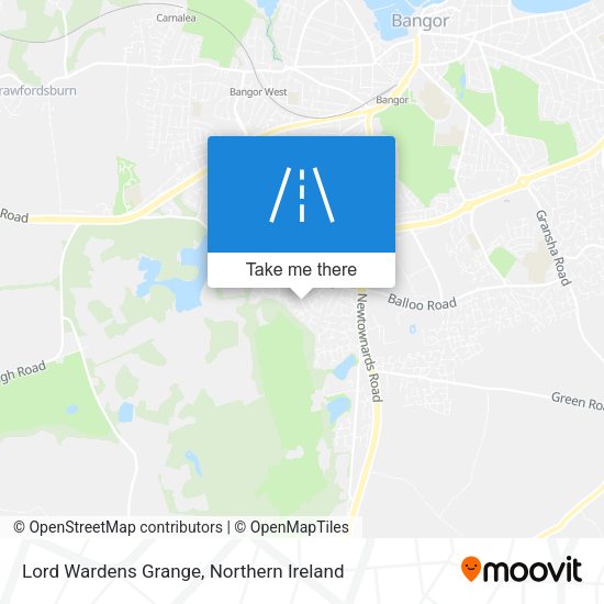 Lord Wardens Grange map