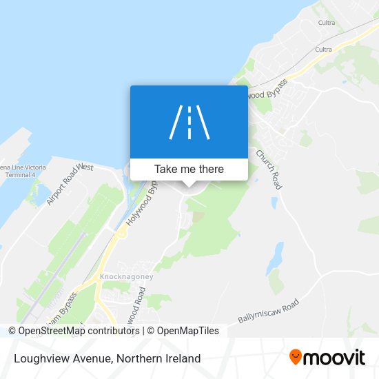 Loughview Avenue map