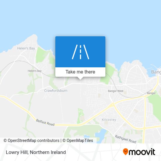 Lowry Hill map