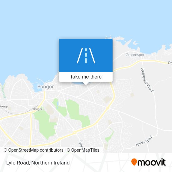Lyle Road map