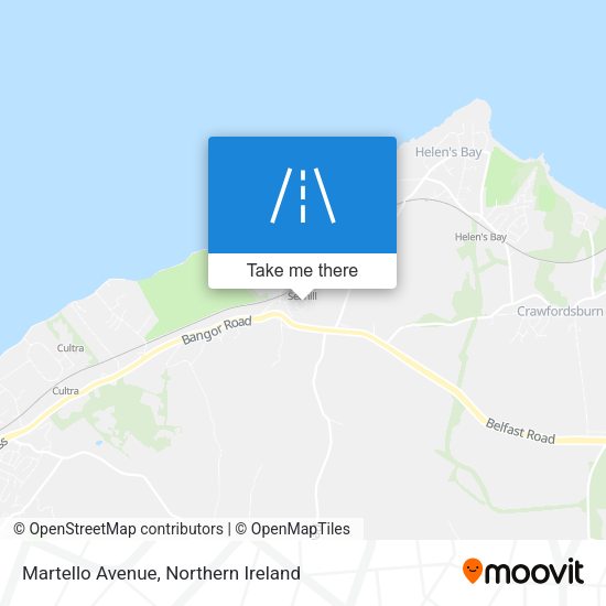 Martello Avenue map