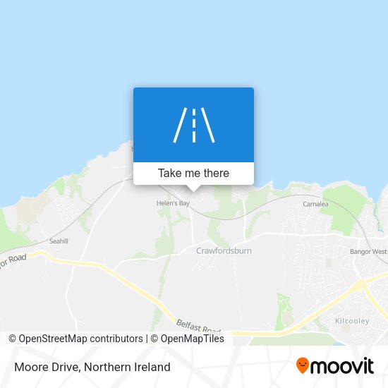 Moore Drive map
