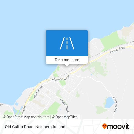 Old Cultra Road map