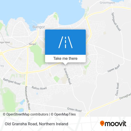 Old Gransha Road map