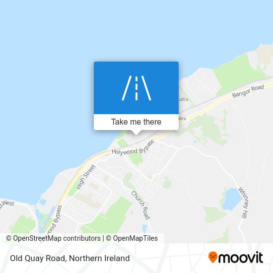 Old Quay Road map