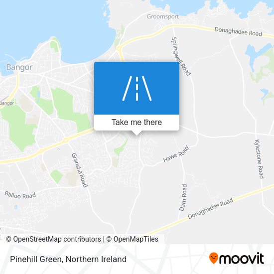 Pinehill Green map