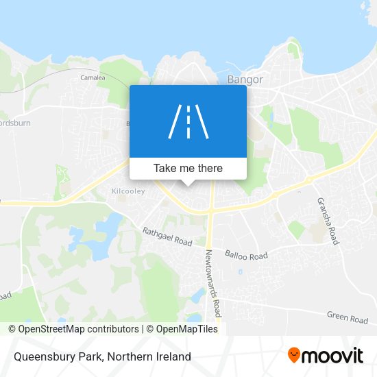 Queensbury Park map