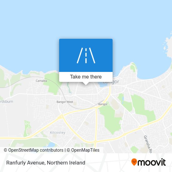 Ranfurly Avenue map