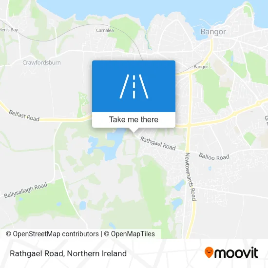 Rathgael Road map