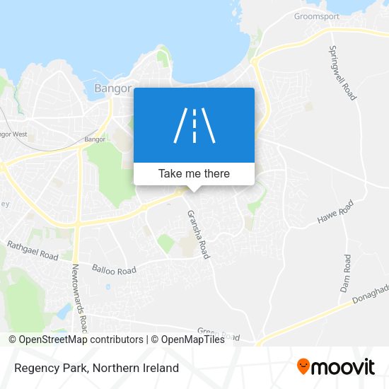 Regency Park map