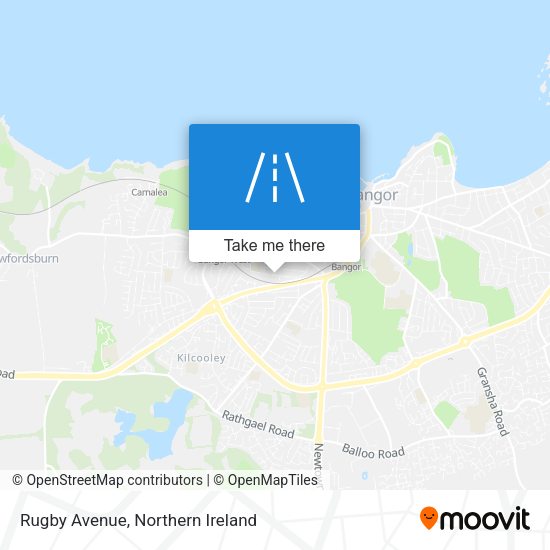 Rugby Avenue map