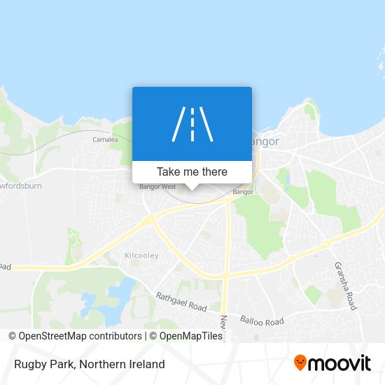 Rugby Park map