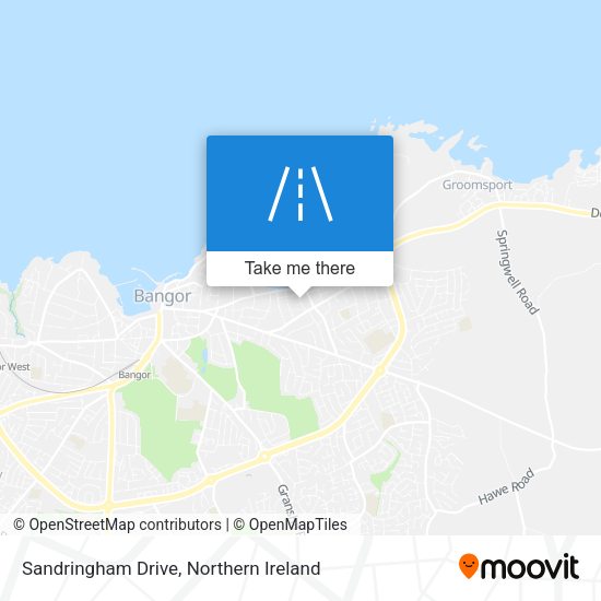 Sandringham Drive map
