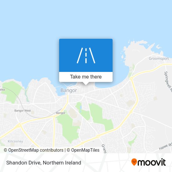 Shandon Drive map