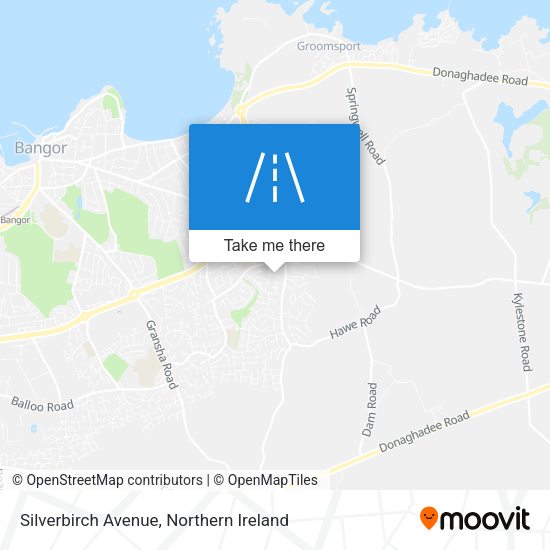 Silverbirch Avenue map