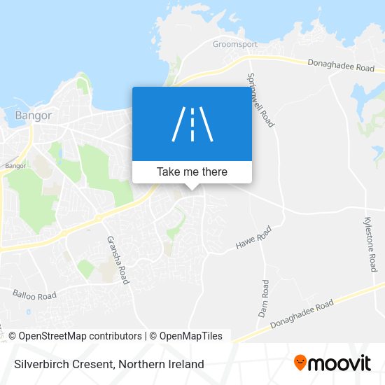 Silverbirch Cresent map