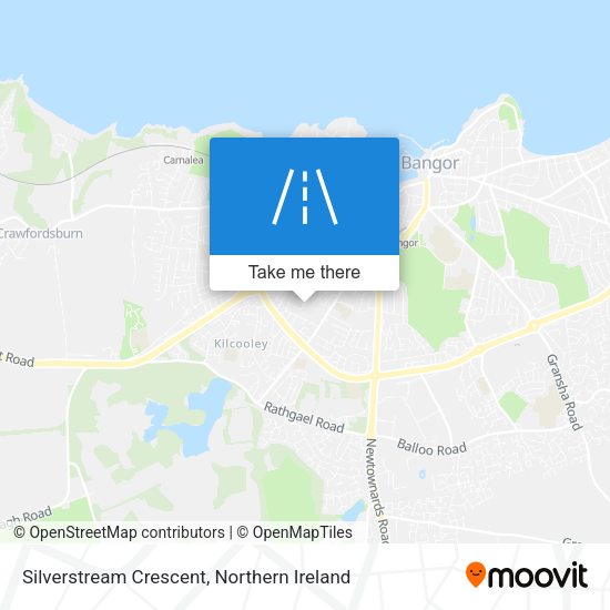 Silverstream Crescent map