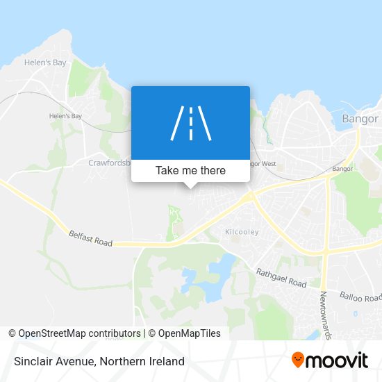 Sinclair Avenue map
