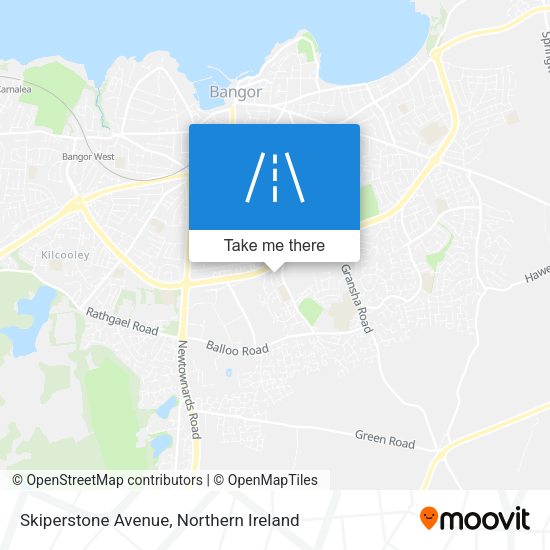Skiperstone Avenue map