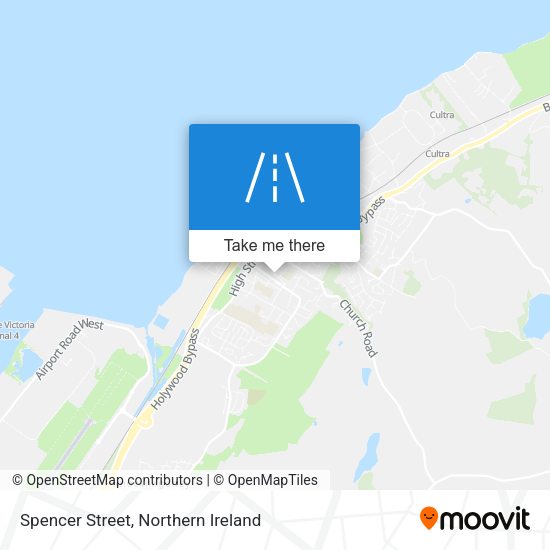 Spencer Street map