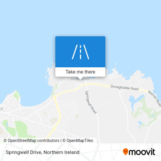 Springwell Drive map